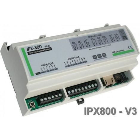 GCE Scheda a 8/32 rele web server per applicazioni domotiche - IPX800
