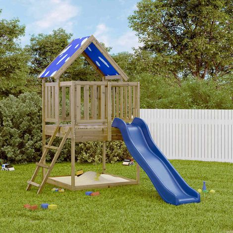 Outdoor Playset Impregnated Wood Pine vidaXL