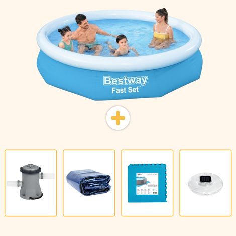 Bestway Bestway Fast Set Ronde - 305x66 cm - 5-pièces S326 (1/5)