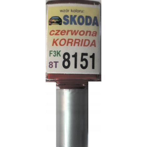 Peinture de retouche Skoda 8T F3K Korrida Rouge, Arasystem 10 ml (1/5)
