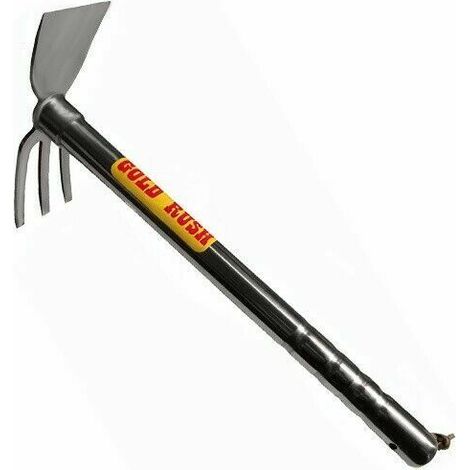 Gold Rush Tridente da Scavo Resistente Metal Detector Acciaio Alluminio