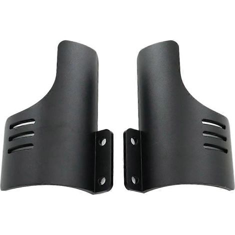 Protections anti-poussière pour fourche avant de moto Harley, noires (1/5)