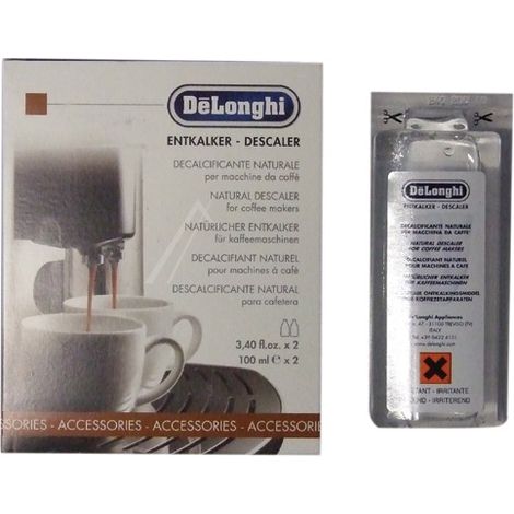DETARTRANT DECALCIFIANT NOKALK DELONGHI 2 FLACONS 100ML 5513211481 De Longhi