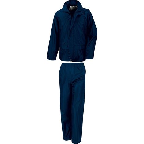 Tuta antipioggia da lavoro Core Result Blu navy M