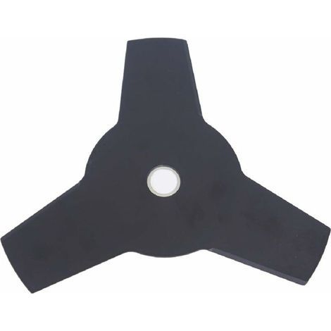 10" x 3-Zahn-Stahlmesser für Gras- und Freischneider (1/4)