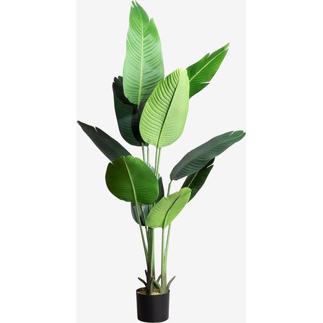 SKLUM Künstliche dekorative Bananenpflanze 160 cm  ↑160 cm                                  (1/5)