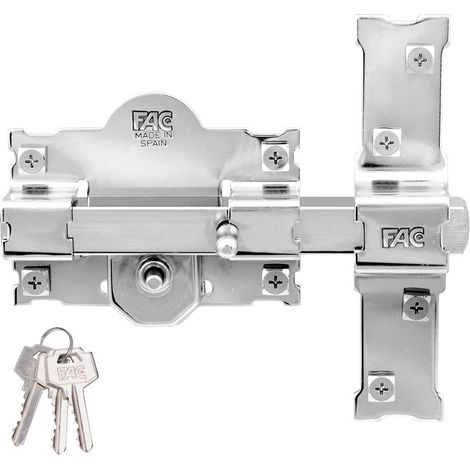 Serrure 101-R/105 Nickel F01054 Fac - FAC (1/2)