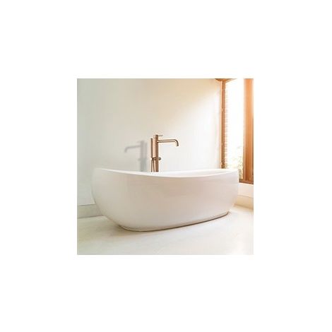 Bain Douche Triverde Monocolonne Sur Pied Sans Mecanisme Or Rose Bros Robinetterie TRIVERDE - CRISTINA ONDYNA TV18934P (1/2)