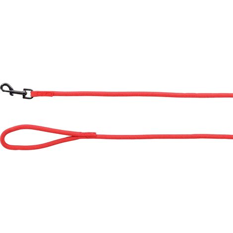 Laisse Rouge 200CM 10MM