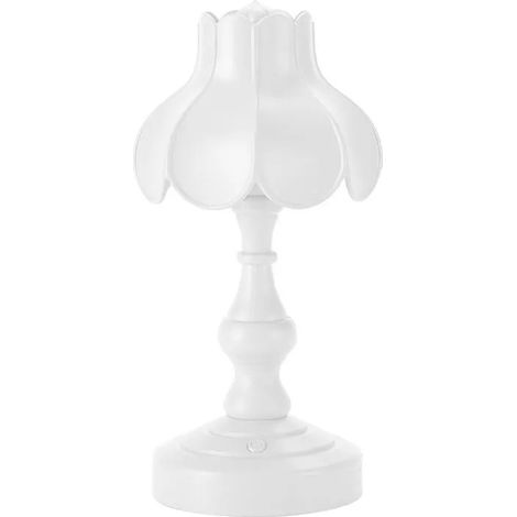 Lampe de Chevet Européenne Lotus, Mini Veilleuse LED pour Maison, Centre Commercial, Lampe de Lecture - Blanc ODIPIE (1/4)