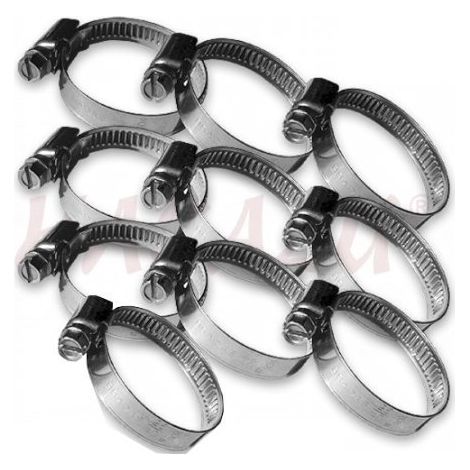Morsetto a vite senza fine, 10 pezzi. Bradas 20/32 9mm 3371