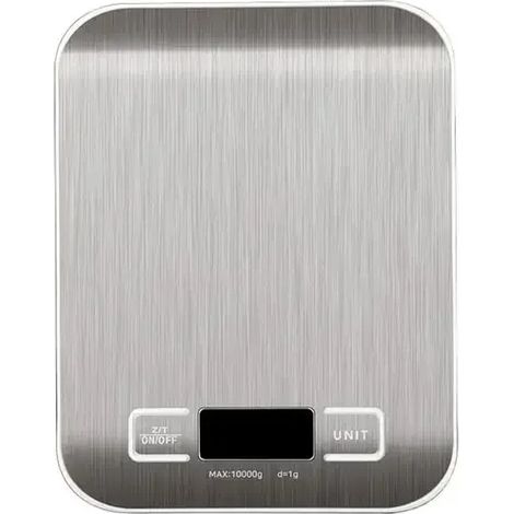 Balance de cuisine électronique de haute précision (10 kg / 1 g) pour pâtisserie et pâtisserie, petite balance pour aliments, pesage précis 10 kg / 1 g (1/5)