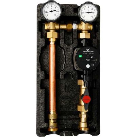 Oventrop Pumpengruppe Regumat S-180 1 Zoll mit Alpha2 25-60 1356070A2