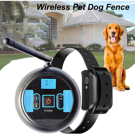 Kabelloser Hundetrainer, kabelloses elektronisches Hundezaunsystem, Antibellgerät, Haustierbedarf (1/4)