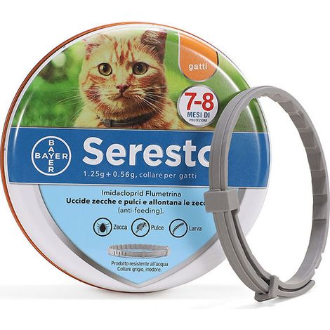 Colliers soledo déformateurs cuello seresto perro y chat elanco Bayer collier de pulgas (1/5)