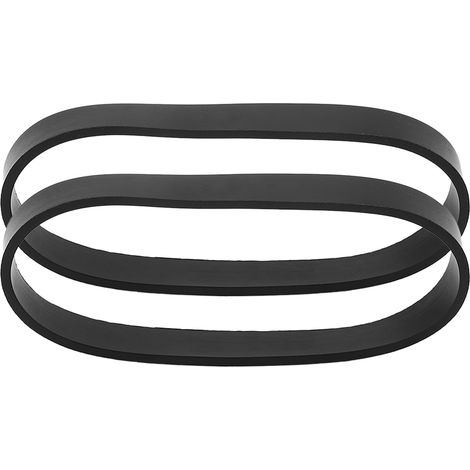 Courroie caoutchouc 2 pièces pour aspirateur Bissell ProHeat 2X, accessoire remplacement n°1606428, bande d'entraînement compatible, lot de 2 courroies de rechange. (1/5)