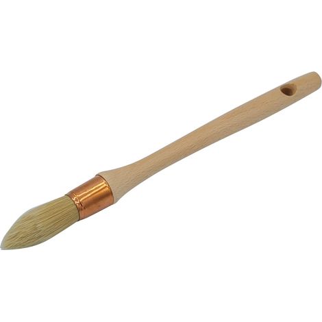 Pennello a pollice per ritocco setole pure manico lungo D.18 N° - Savy (1/3)