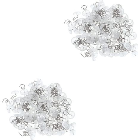 Punaise 300 Pièces Clous à Feuille Fixe De Tapisserie D'ameublement Accessoires De Literie Broche Tordue pour Housse Plastique des Ongles Glissière Manchon Coulissant (1/5)