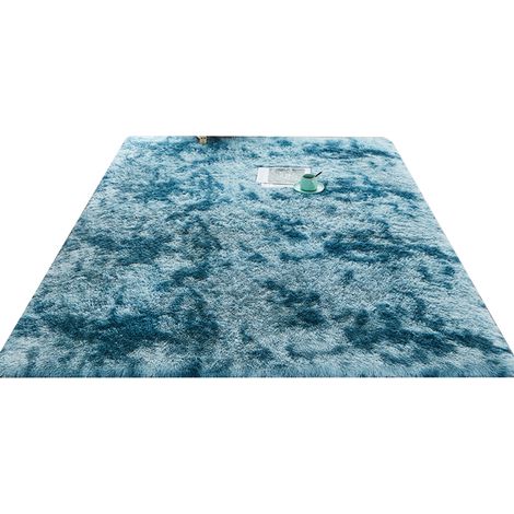 Tapis Ovale - Velours Imitation Fourrure - Antidérapant - Pour Chambre Salon Bébé - 1 Pièce (1/5)