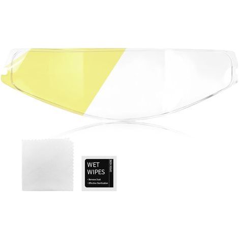 Verres Antibuée Visiere Casque pour AGV GT4 - Miroir Antibuée de Remplacement pour GT4 Casque Moto, Compatible avec GT-4 pour AGV K1, K1S, K3SV, K5S, Antibuéeverres Visiere Compatible avec Pinlock (1/5)