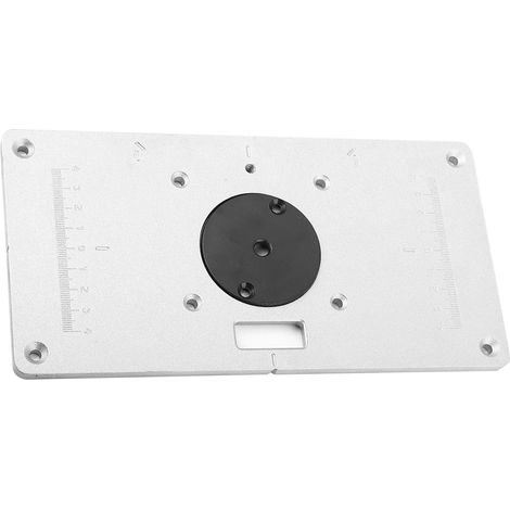235x120x8mm Aluminum Router Table Insert Plate (1/5)