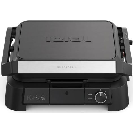 Griglia per carne nera da 2000 W e 600 cm2 - GC5108E0 - Tefal
