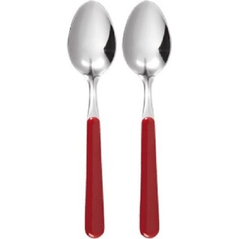 Excelsa cucchiai Trendy acciaio inox rosso 2 pezzi