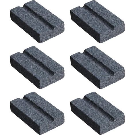 6 piedras para afilar dardos，sacapuntas creativo e interesante，piedra de afilar portátil para exteriores，accesorios para dardos (1/5)