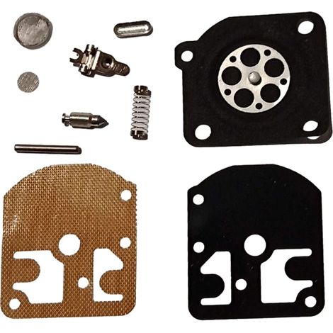 Kit de réparation de membrane de carburateur pour tondeuses à gazon Stihl FS160, FS180, FS220 et FS280, compatible avec les coupe-bordures Zama. Pièce de rechange pour alimentation électrique.-AquaFor