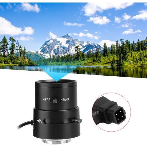 Objectif de caméra de surveillance 3.5-8mm CS HD 720P avec iris automatique pour vidéoprotection (1/5)