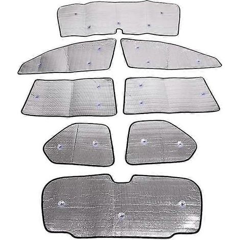 Pare-soleil avant avec réflecteur anti-UV pour pare-brise de Land Cruiser Prado (1/5)