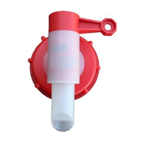 Lot de 3 Robinet de bidon 5/10 L – Bouchon adaptateur – Sortie 1/4 de tour pour vidange facile – Filetage mâle 51 mm (DIN51) (1/2)