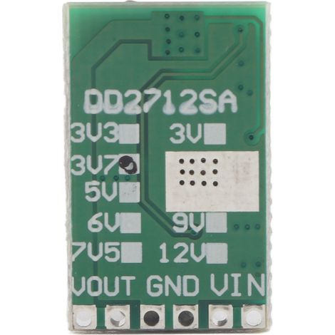 Module convertisseur de puissance abaisseur CC-CC DD2712SA-3V7 3,5 A 5-27 V vers 3,7 V/5 V/9 V/12 V (1/5)