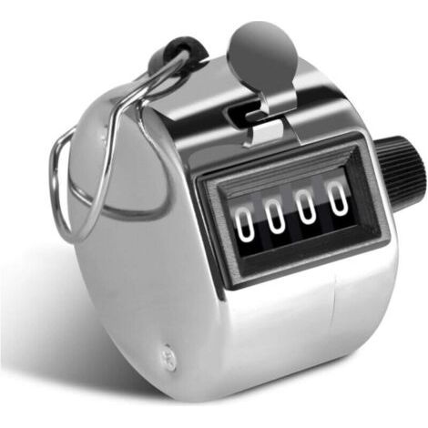 Compteur Manuel 4 Chiffres Compteur de Passage pour Compteur de Personnes, Sport de Golf, École des Formateurs (1/5)