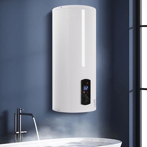 60L Elektro Warmwasserspeicher Boiler Elektrospeicher Warmwasser Heizung 2000W (1/5)