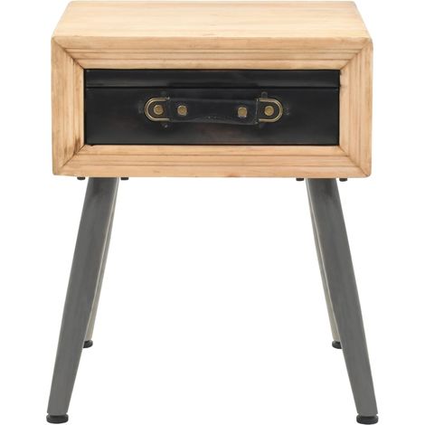Maison Exclusive - Comodino in Legno Massello di Abete 43x38x50 cm