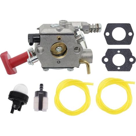 1 carburateur, pour scie à chaîne Echo CS-271 et CS-271T, compatible Walbro WT-1072, remplacement direct A021004140 (1/5)