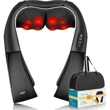 Masseur Cervical Shiatsu Électrique Chauffant Dos Cou, Cadeau (1/5)
