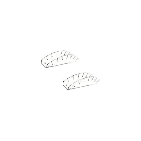 Soporte para gorras de béisbol, organizador de sombreros de acrílico, opción de exhibición y almacenamiento para 14 gorras para armario, dormitorio, cómoda, transparente - Crezuo