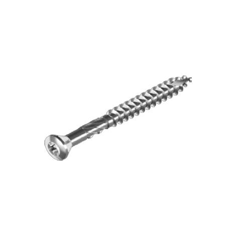 Lot de 1000 Vis Terrasse 5x60 Inox A2 DECK Autoforeuse tête Torx + 1 embout T25 offert