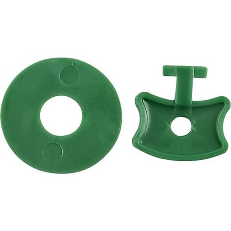 Clips de Fixation en Plastique pour Serre, rondelles et Clips torsadés pour Fixation de Serre, Isolation, Filet à Bulles, ombrage (1/5)