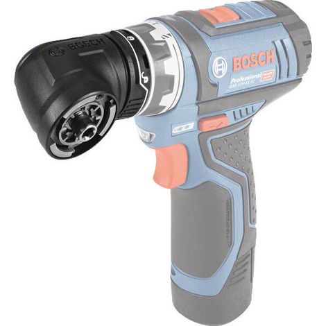 Bosch Professional GFA 12-W - Adaptador angular FlexiClick (accesorio para GSR 12V-15 FC y GSR 12V-35 FC)