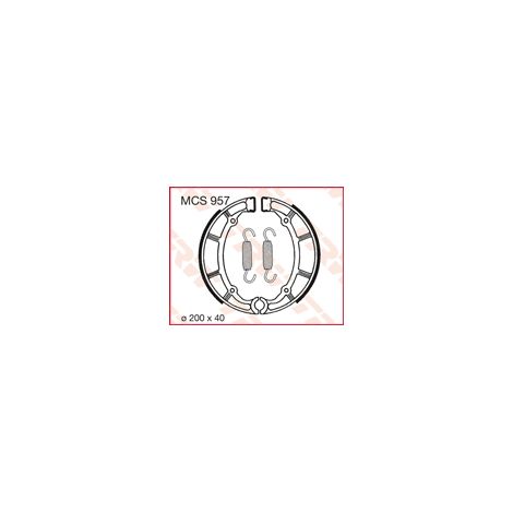 Jeu de mâchoires de frein TRW MCS957 YAMAHA
