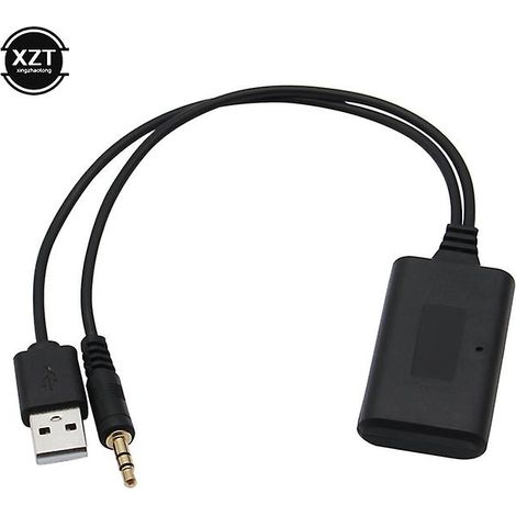 Récepteur audio Bluetooth 5.0 pour BMW E90 E91 E92 E93 : adaptateur audio radio USB + prise jack 3,5 mm et câble auxiliaire universel (1/5)