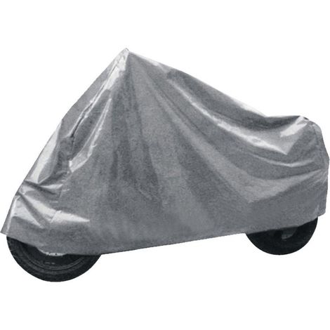 TRADE SHOP - Telo Coprimoto Scooter 229x99x125cm Cover Copri Moto Grigio Anti Pioggia Neve -