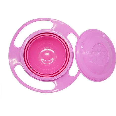 1 bol pour enfant, bol d'équilibre rotatif à 360 degrés, bol toupie (1/5)
