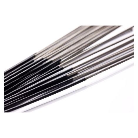 Gaine thermorétractable RS PRO, Dia. 1.6mm Noir rétreint 2:1, 1.2m ( Prix pour 1 )
