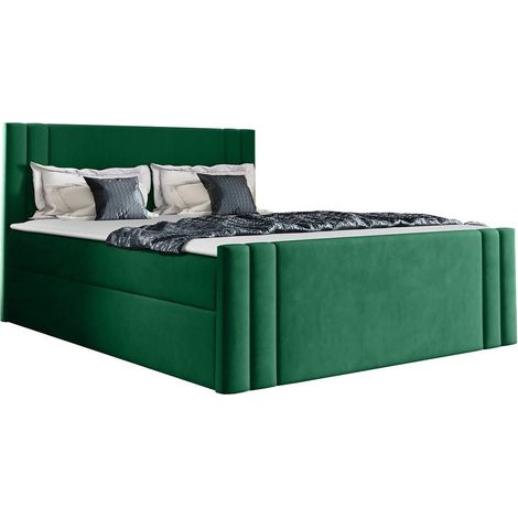 Cama continental Mel, Amor Velvet 4311, Continental, Individuales, 120x200, Tapiz, Somieres, 124x213x103cm (1/5)
