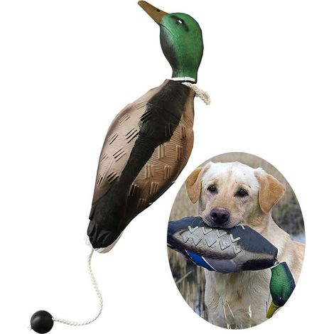 Dog Training Duck Dummy, Gun Dog Training Dummy Training Toys With Throwing Toggle, Dog Retrieve Dummy Dog Duck Toy, Dog Dummy Dog Training pour chiots ou chiens adultes