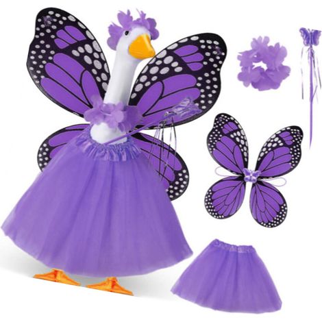 Elegante costume da oca con tema farfalla, per Violet